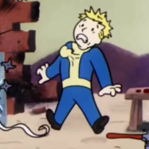 😍 Стикер «Vault Boy» для Telegram