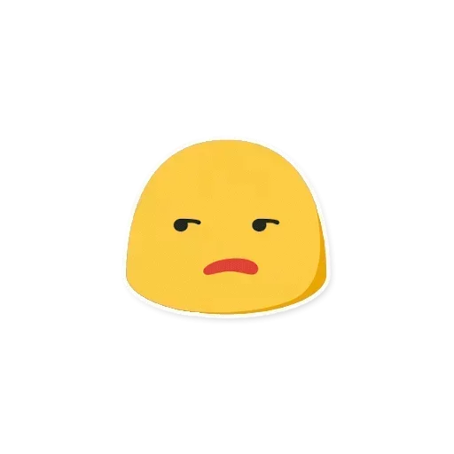😜 Стикер «Важные эмоджи» для Telegram