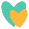 💕 Эмодзи «В Азию вместе» для Telegram