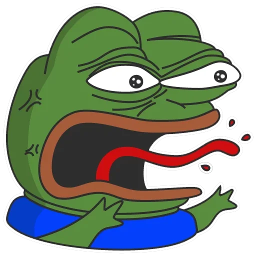 😤 Стикер «VБЛЯДЪСКИЕ СТИКЕРЫ» для Telegram