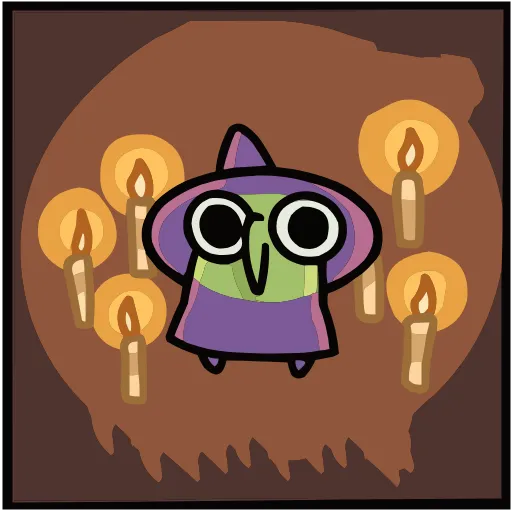 🕯 Эмодзи «Ведьма» для Telegram