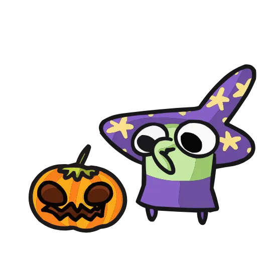 🎃 Эмодзи «Ведьма» для Telegram