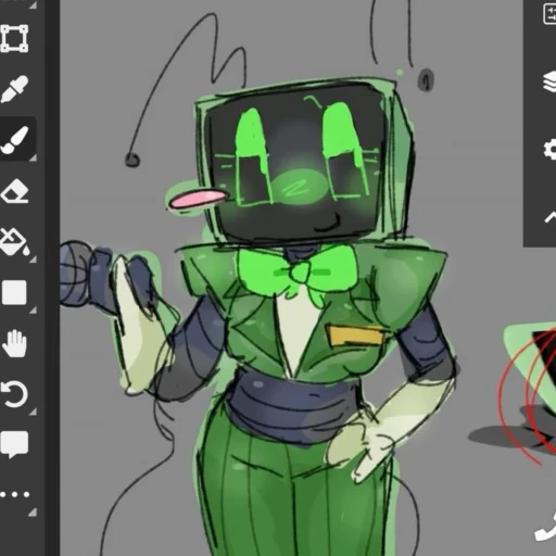 💚 Стикер «Vee / Dandy&;s world» для Telegram