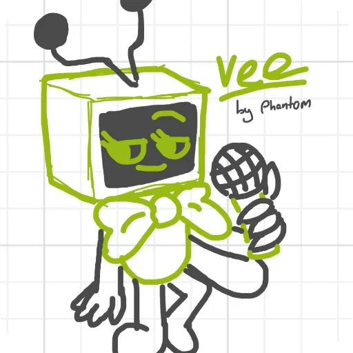 💚 Стикер «Vee / Dandy&;s world» для Telegram