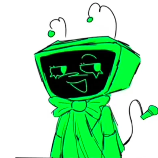 💚 Стикер «Vee / Dandy&;s world» для Telegram