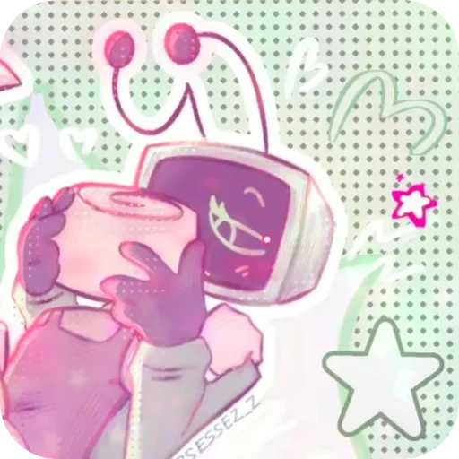 💚 Стикер «Vee / Dandy&;s world» для Telegram