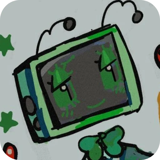 💚 Стикер «Vee / Dandy&;s world» для Telegram