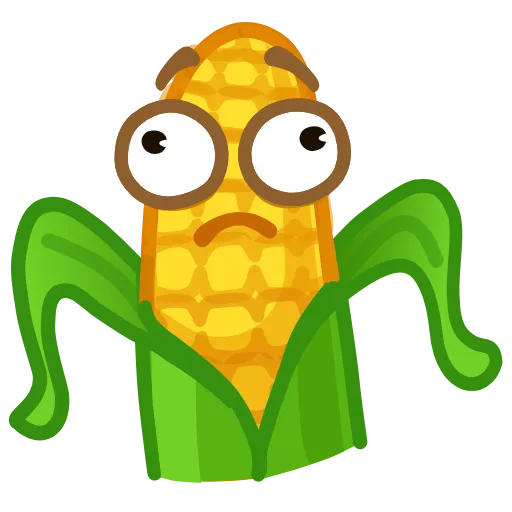 🌽 Стикер «Veggies Emoji» для Telegram