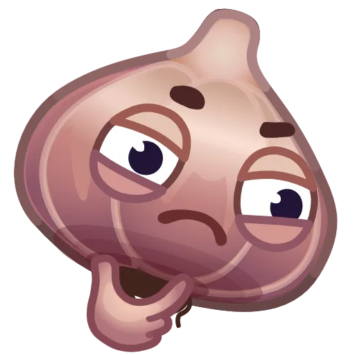 🤔 Стикер «Veggies Emoji» для Telegram