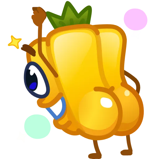 🍑 Стикер «Veggies Emoji» для Telegram