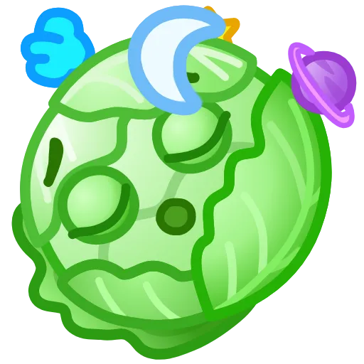 😴 Стикер «Veggies Emoji» для Telegram