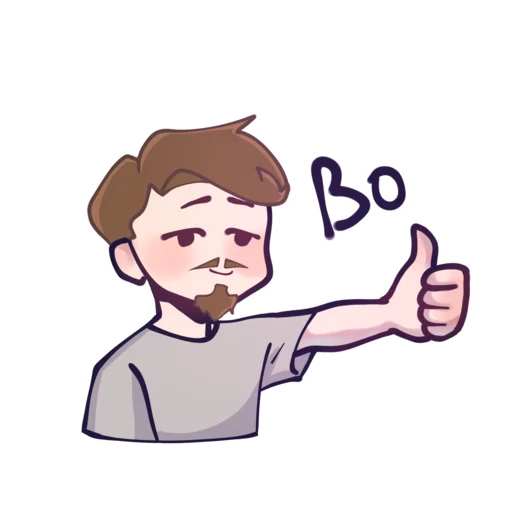 👍 Стикер «Веля» для Telegram