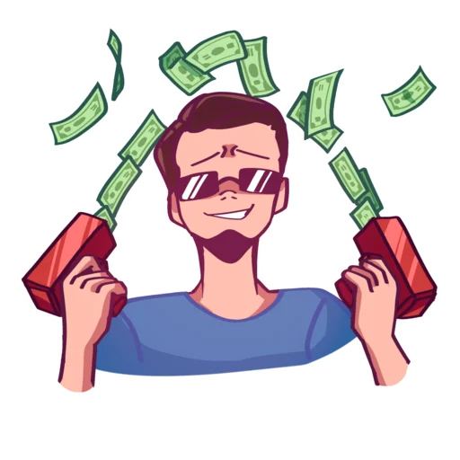 💸 Стикер «Веля» для Telegram