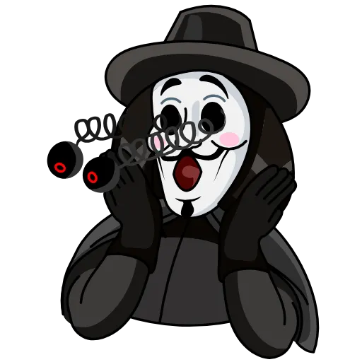 😌 Стикер «Vendetta Guy» для Telegram