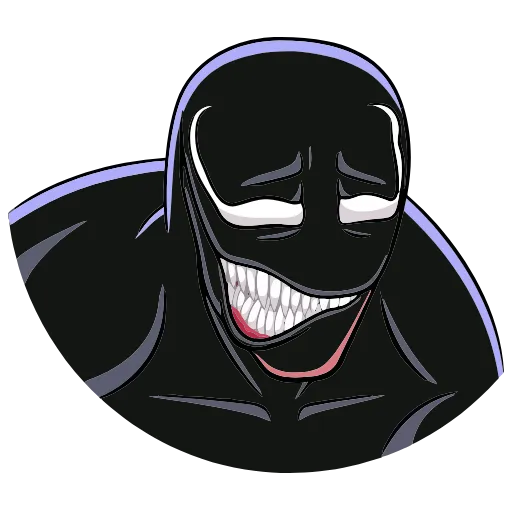 😨 Эмодзи «Веном» для Telegram