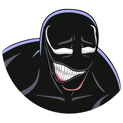😨 Эмодзи «Веном» для Telegram