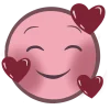 😘 Эмодзи «Розовые буквы, иконки» для Telegram