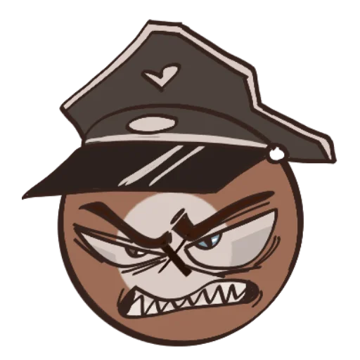 😡 Стикер «Чернобыль в зоне риска» для Telegram
