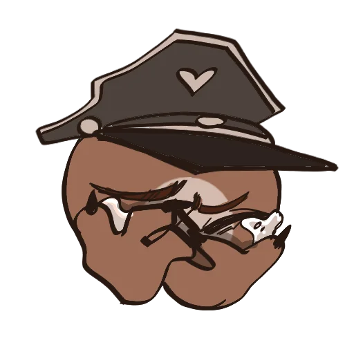 😭 Стикер «Чернобыль в зоне риска» для Telegram