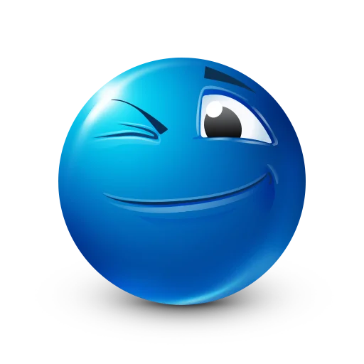 Стикерпак Blue faces для Telegram — скачать