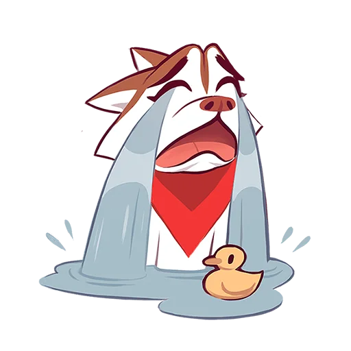 😭 Стикер «Veryire & Space» для Telegram