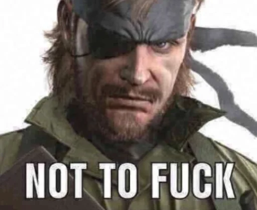 Стикерпак Metal Gear для Telegram — скачать