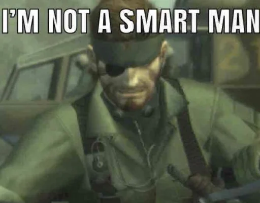 🤪 Стикер «Metal Gear» для Telegram