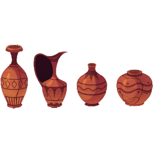 🏺 Стикер «Vessels and Vases» для Telegram