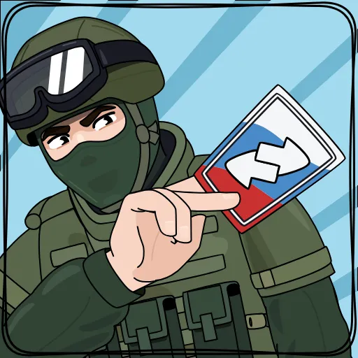 🔃 Эмодзи «Вежливые люди» для Telegram