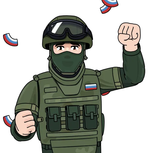 🥳 Эмодзи «Вежливые люди» для Telegram