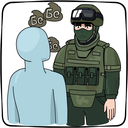 👊 Эмодзи «Вежливые люди» для Telegram