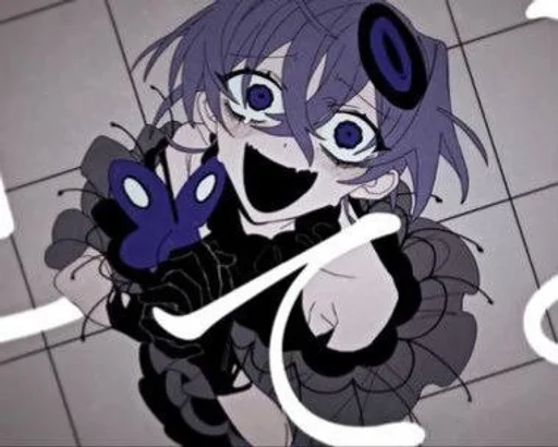 💜 Стикер «Abnormality Dancin Girl» для Telegram