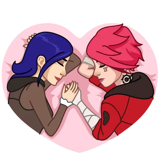 😴 Стикер «Vi & Caitlyn» для Telegram