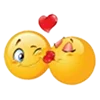 😘 Эмодзи «😍 Набор эмоджи с колобками из Viber» для Telegram