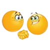 🤝 Эмодзи «😍 Набор эмоджи с колобками из Viber» для Telegram