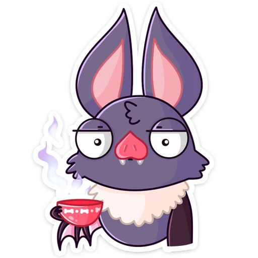 🦇 Стикер «Малютка Вик» для Telegram