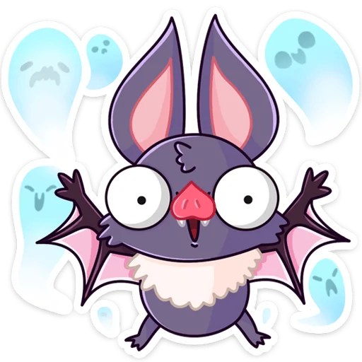 🦇 Стикер «Малютка Вик» для Telegram