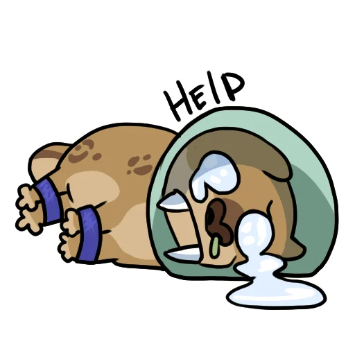 😭 Стикер «VictorBun» для Telegram
