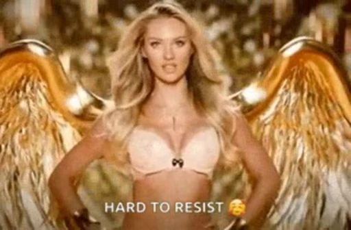 😇 Стикер «Victoria Secret» для Telegram