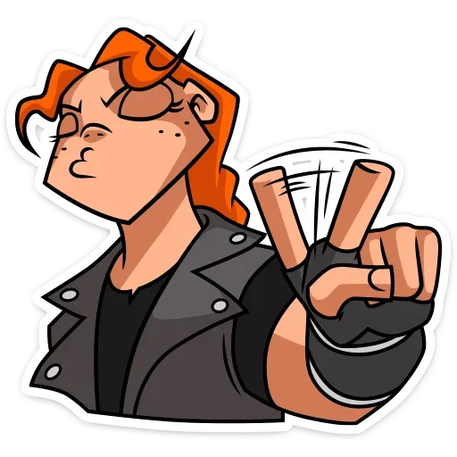 ✌️ Стикер «Виктория» для Telegram