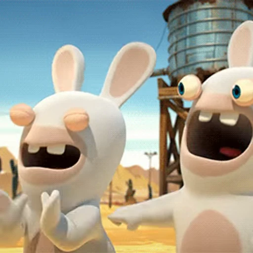 Стикерпак rabbids для Telegram — скачать