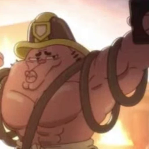 👨‍🚒 Стикер «Richard Watterson» для Telegram