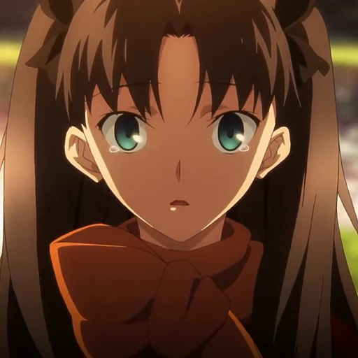 😰 Стикер «Rin Tohsaka Рин Тосака» для Telegram