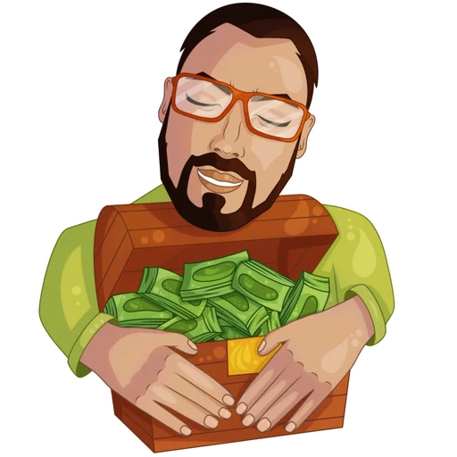 🤑 Стикер «Developer Victor» для Telegram
