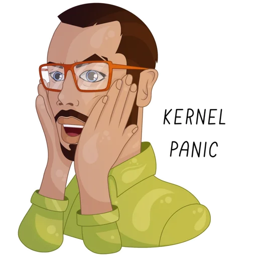 😱 Стикер «Developer Victor» для Telegram