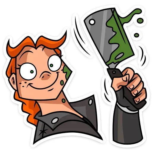 🔪 Стикер «Виктория без надписей» для Telegram