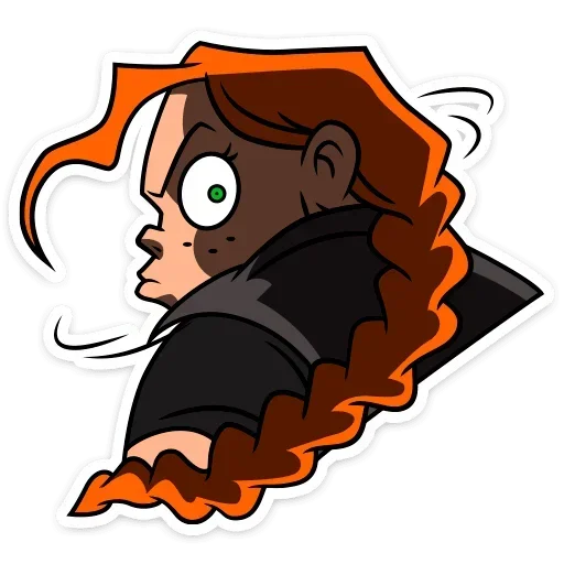 👁 Стикер «Виктория без надписей» для Telegram