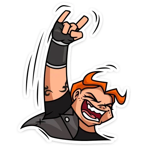 🤘 Стикер «Виктория без надписей» для Telegram