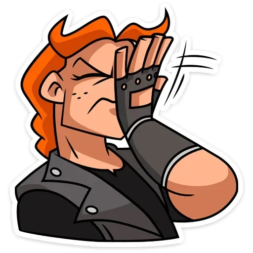 🤦‍♀️ Стикер «Виктория без надписей» для Telegram