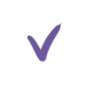 ✔️ Эмодзи «violet magic» для Telegram